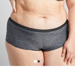 No show charcoal boy shorts